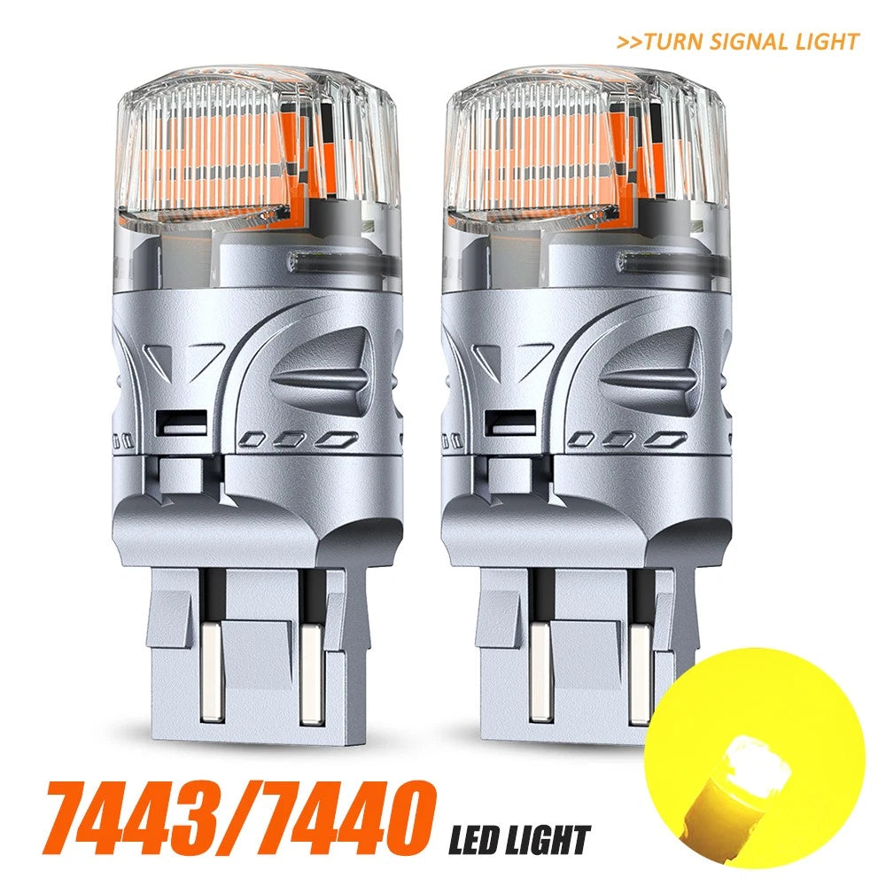 2X Amber LED Front Turn Signal Light Bulbs for [Make Model] 