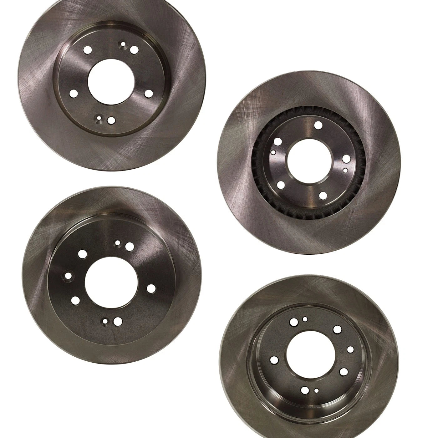 Front and Rear Disc Brake Rotors for Hyundai Elantra (2007–2010)
