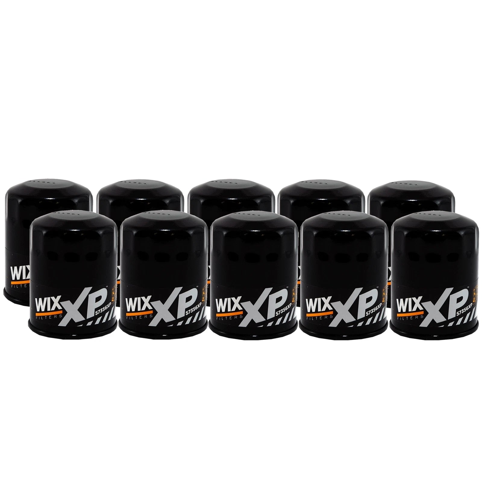 Set of 10 Engine Oil Filters for Honda, Hyundai, Infiniti, Mazda, Nissan (Wix XP)
