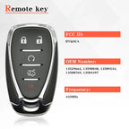 Remote Key Fob HYQ4EA 13529662 for Chevrolet Camaro Cruze Malibu (2016–2021)