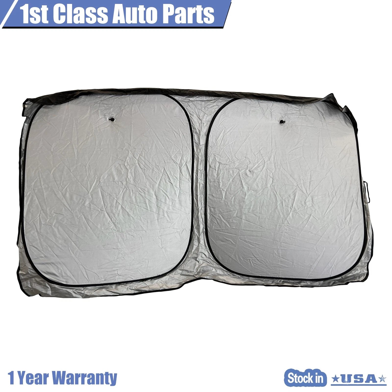 Windshield Sun Shade for Universal Fit (57"x35")