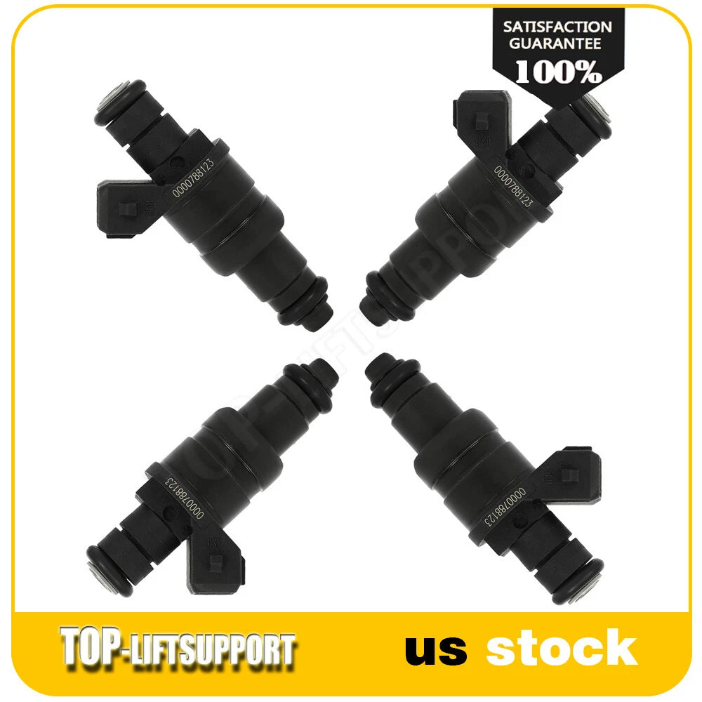 Set of 4 Fuel Injectors for Mercedes-Benz C230 SLK230 2.3L