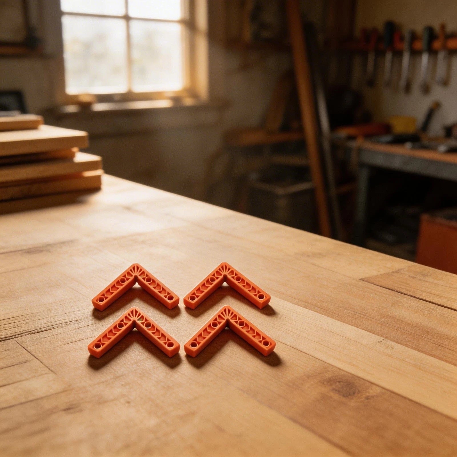 4X Right Angle Clamps for Woodwork (90 Degree)