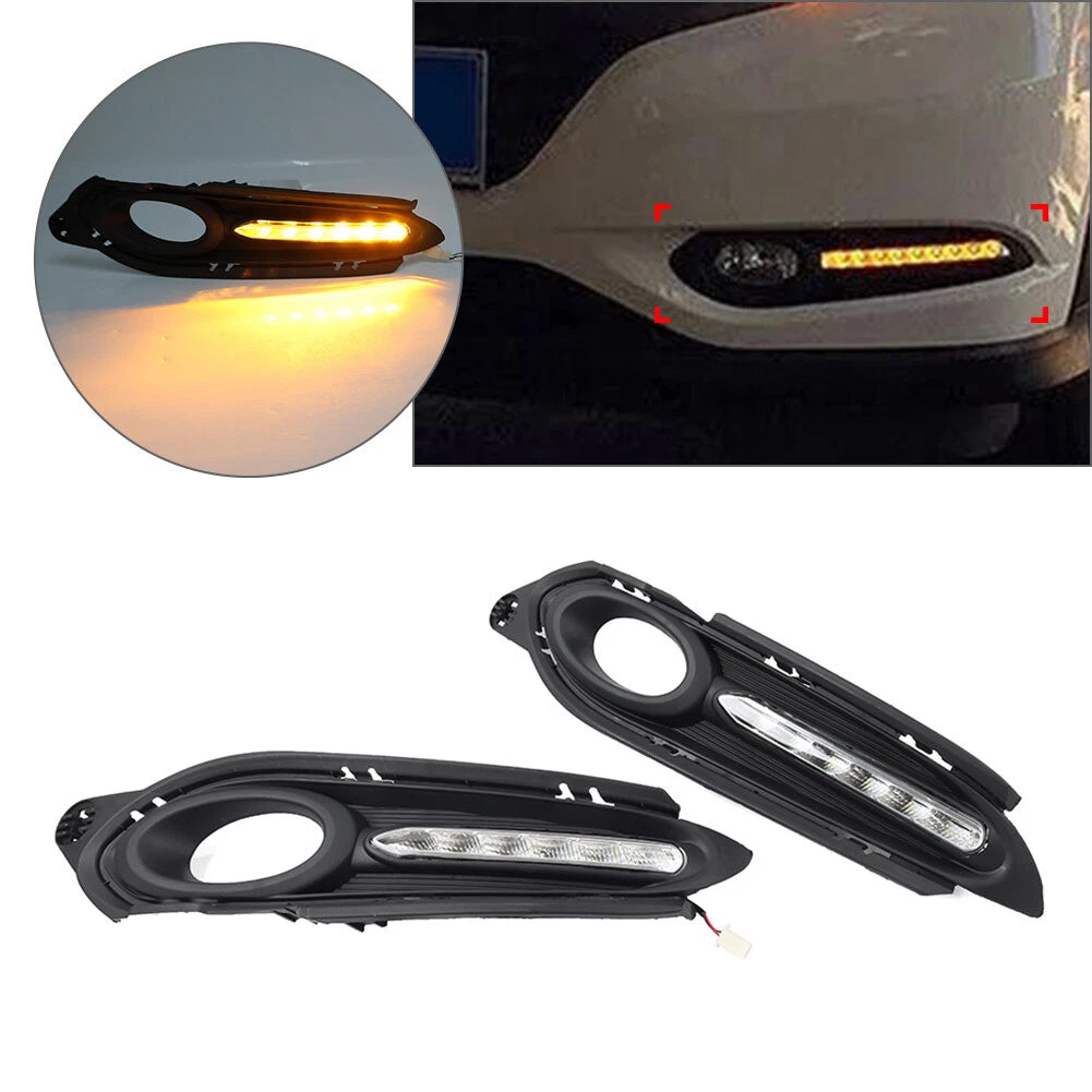 Daytime Running Lights DRL Turn Signal Light for Honda HR-V (2016–2018)