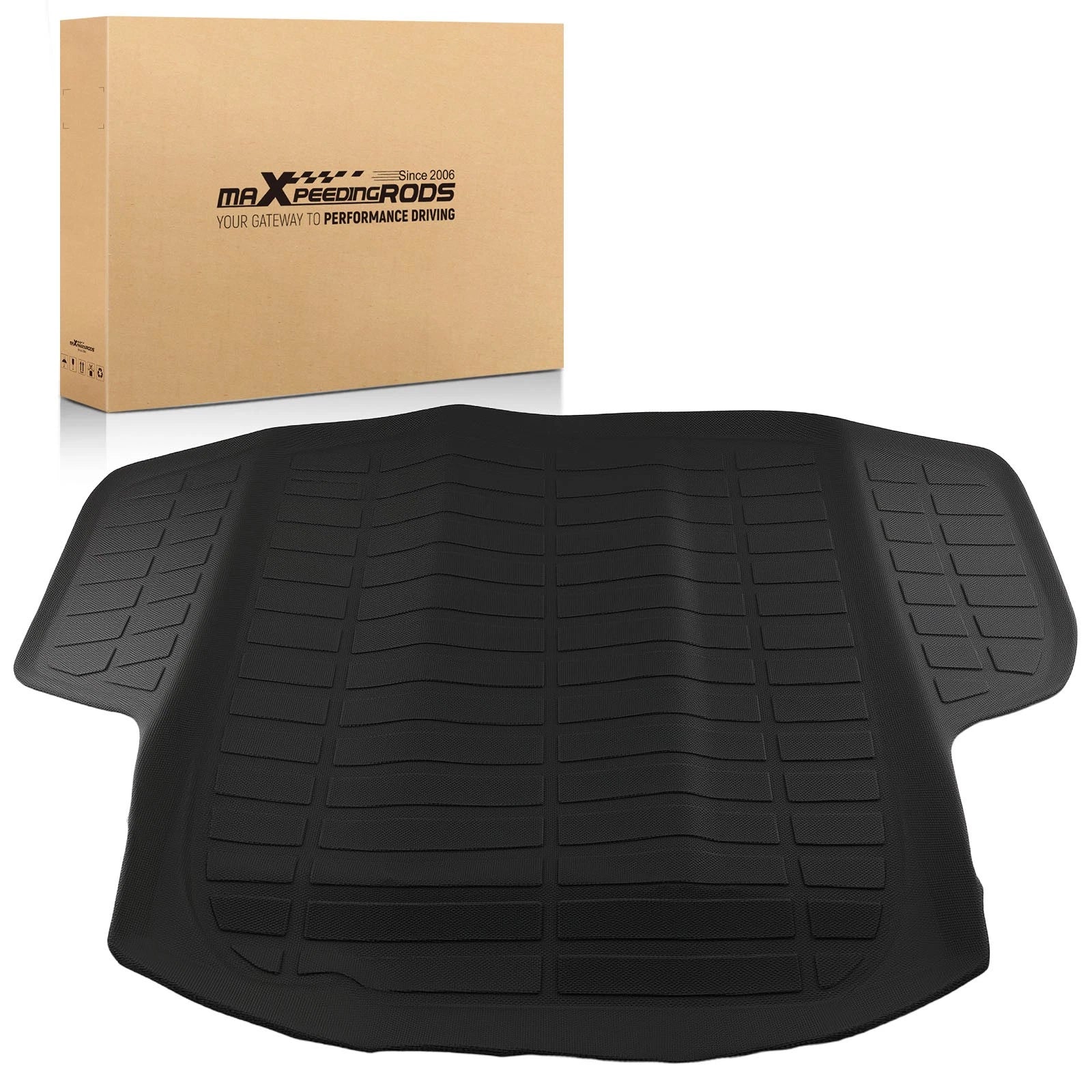Black Rear Cargo Liner for Honda Accord (2018–2022) TPE All-Weather
