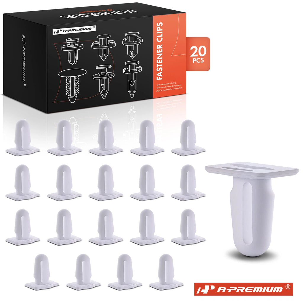 20Pcs Nylon Door Sill Trim Clip Retainer for BMW 3-Series 5-Series