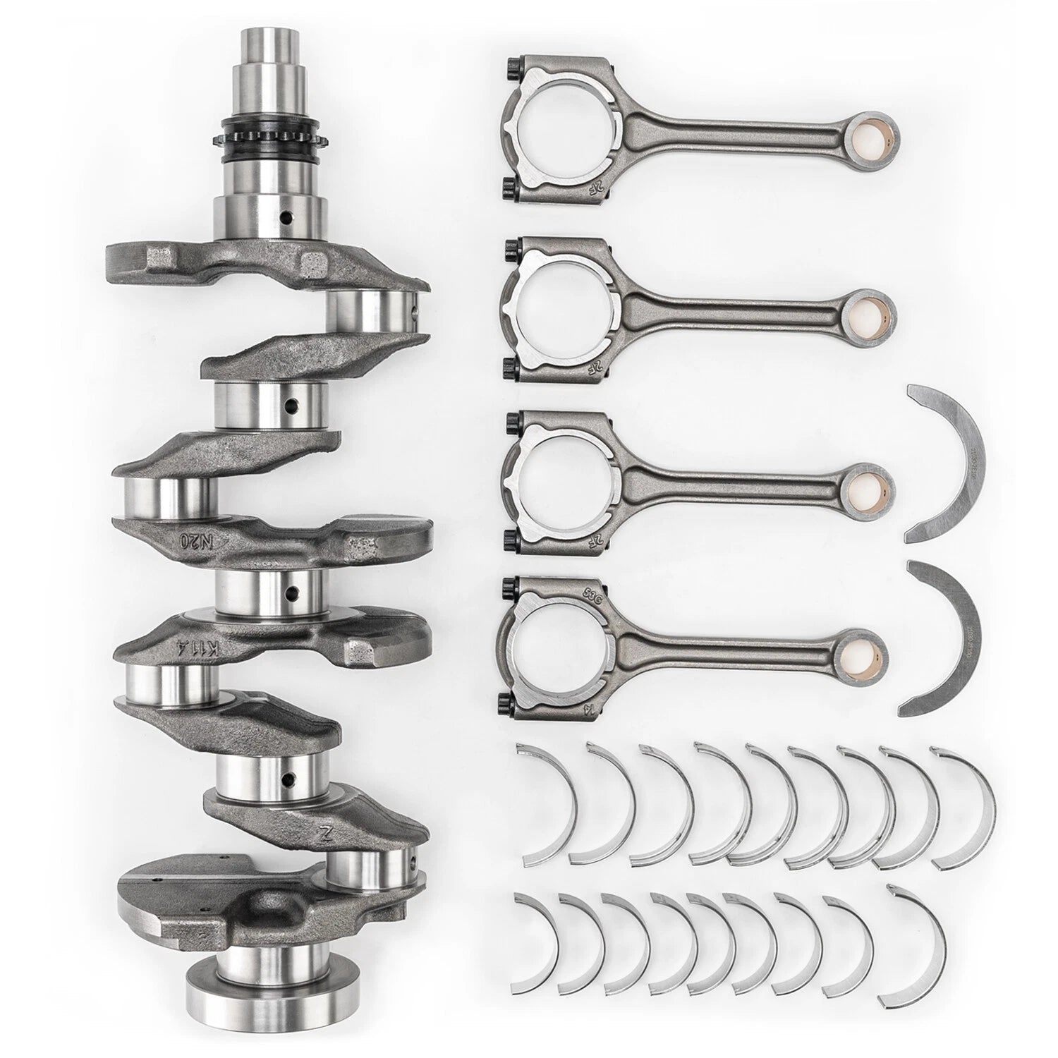 Engine Crankshaft + ConRod + Bearing Kit for Kia Soul (2012–2019) / Forte Koup (2014–2016)