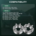 4X 6x5.5 Wheel Spacers 2" for Nissan Pickup Titan (1986–2022)