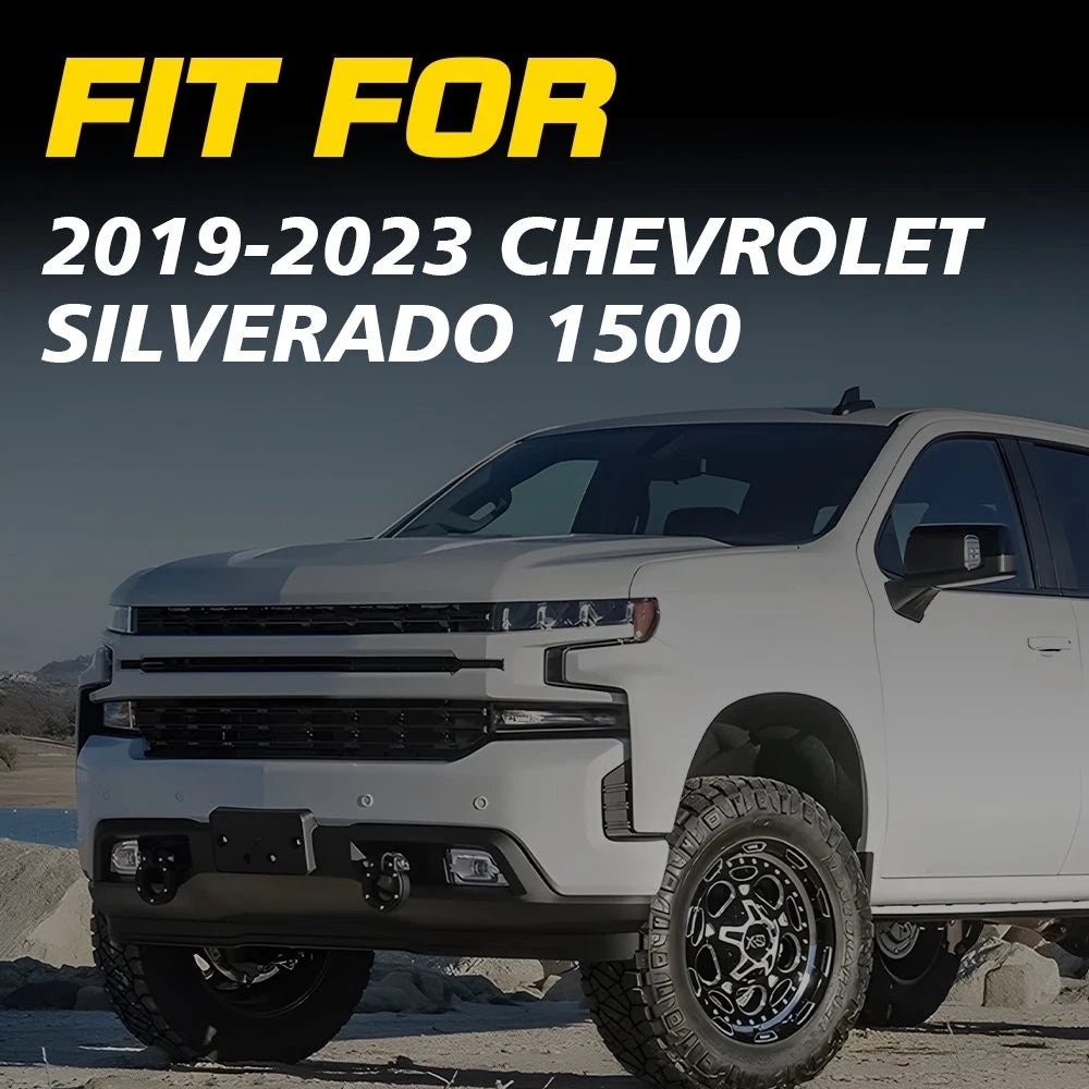 Front Bumper Cover Support Brackets for Chevy Silverado 1500 (2019â2023)