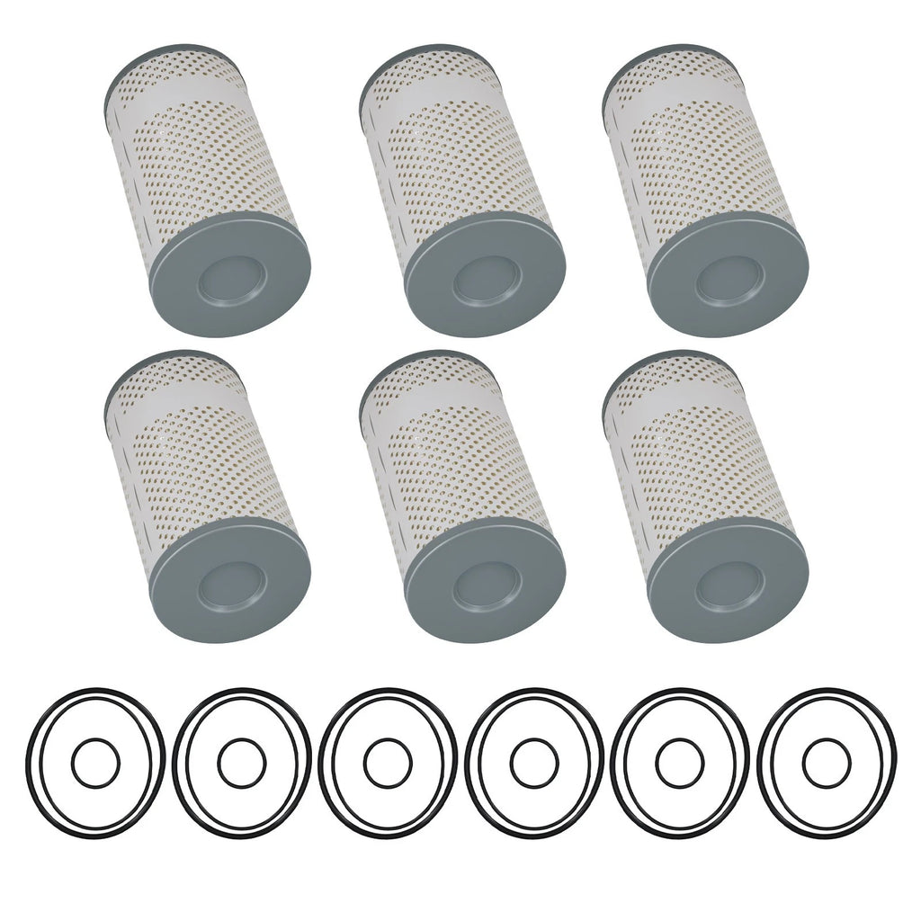 6Pack Diesel Filter FF5369W for Kenworth Peterbilt Sterling (N/A)