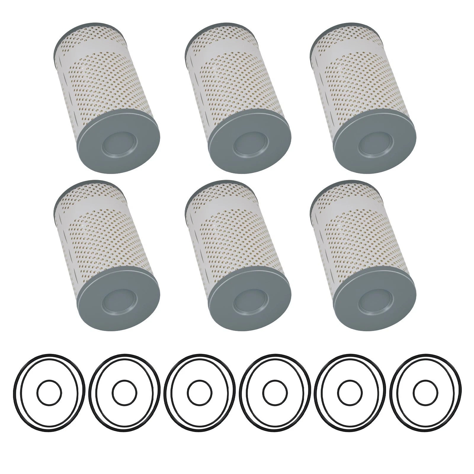 6Pack Diesel Filter FF5369W for Kenworth Peterbilt Sterling (N/A)
