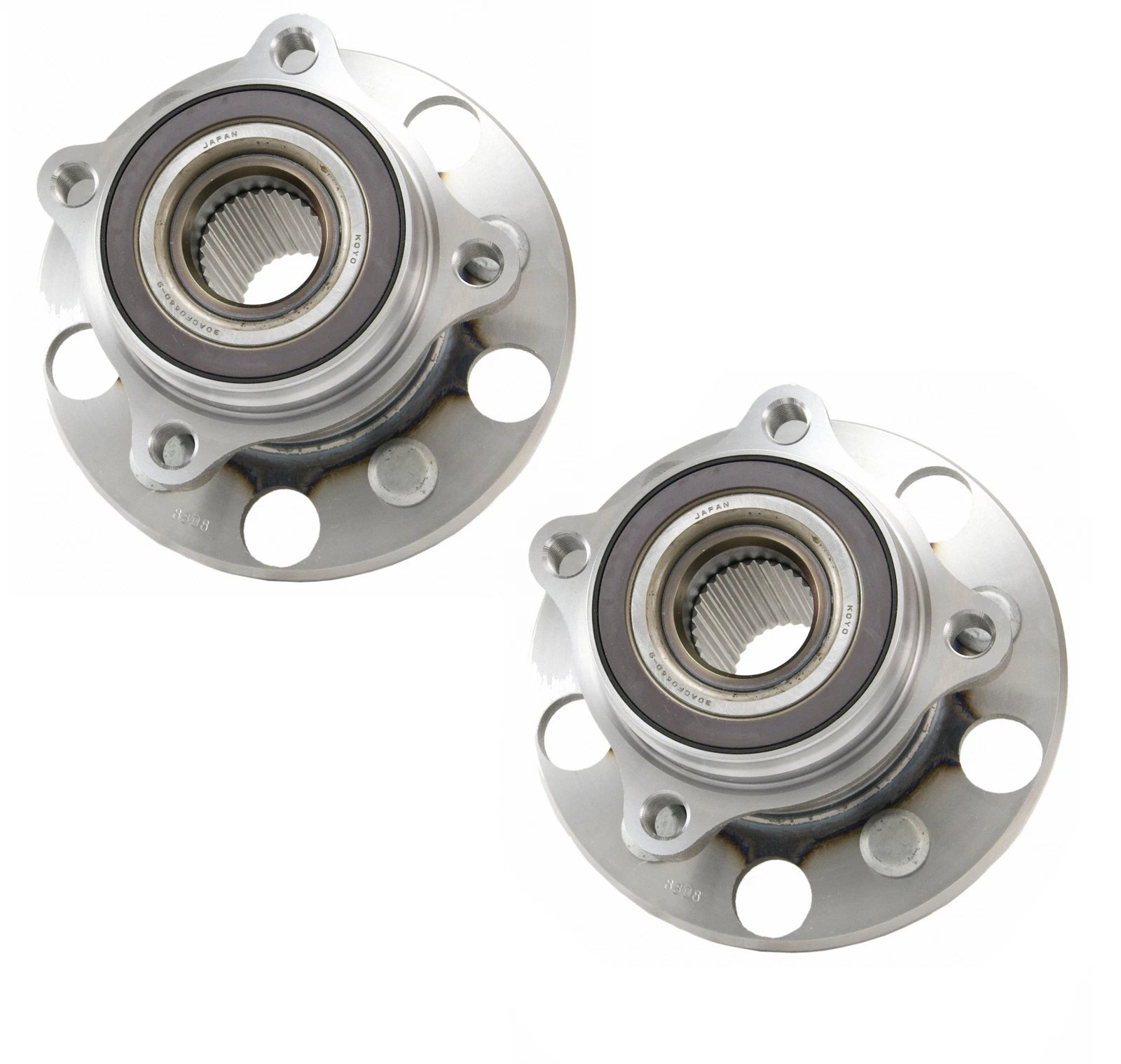 Set of 2 Rear Moog Wheel Bearing Hub Kit for Lexus GS300 GS350 GS430 GS450h