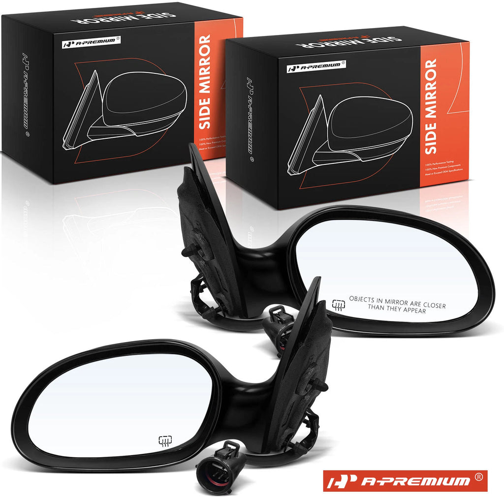 Pair Power Glass Adjust Mirrors for Ford Taurus Mercury Sable (1996–1999)