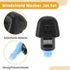 Windshield Washer Nozzle Kit for Honda Pilot (2009–2014) No. 76810SZAA01ZA w/ Gaskets