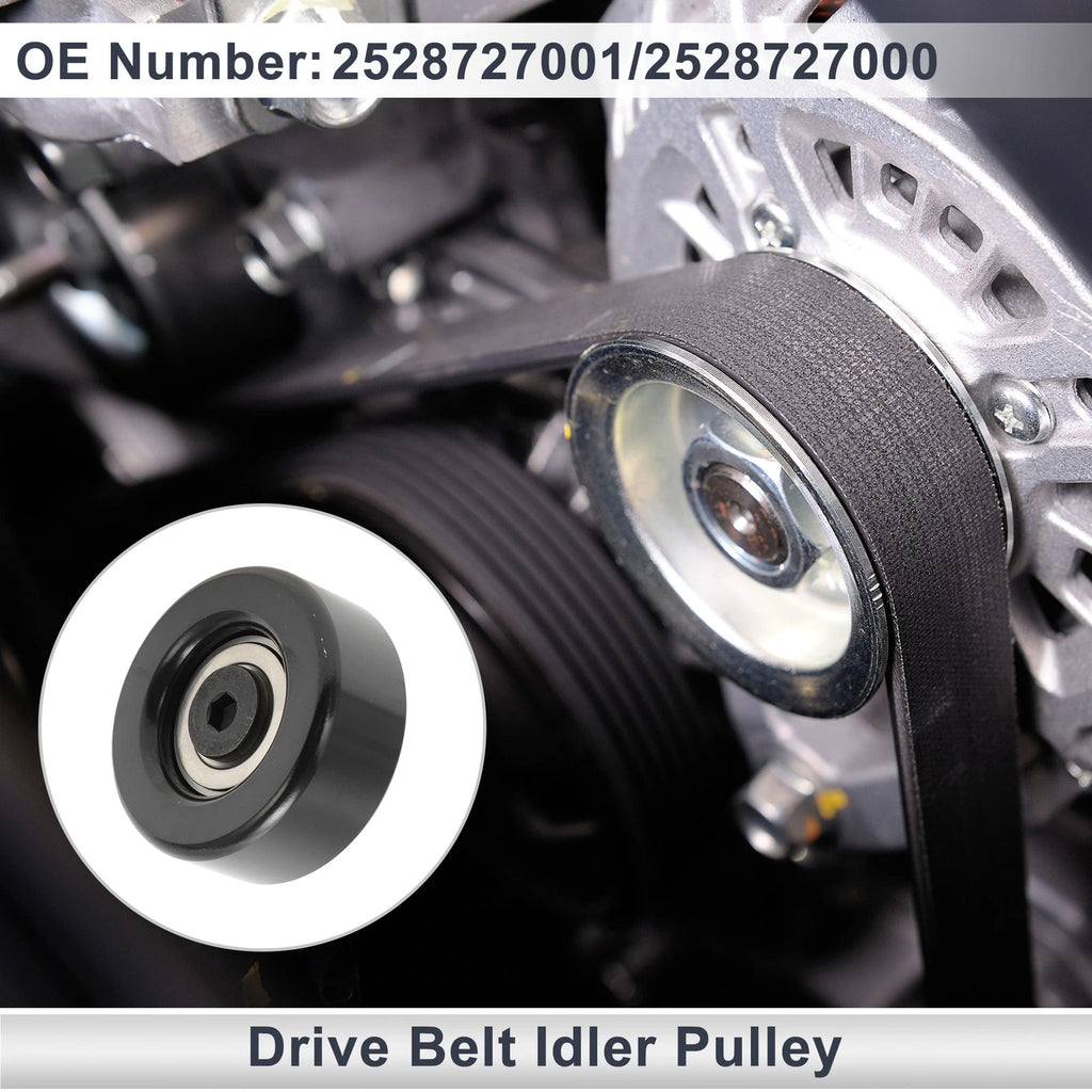 Drive Belt Idler Pulley for Hyundai Sonata (2006–2010) No. 2528727001