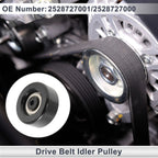 Drive Belt Idler Pulley for Hyundai Sonata (2006–2010) No. 2528727001
