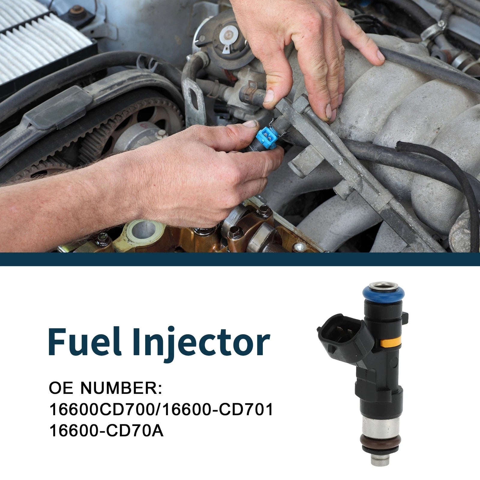 Fuel Injector 16600CD700/16600-CD701 for Nissan Murano 3.5 (2003–2008)