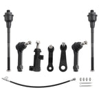 Front Inner Outer Tie Rod Pitman Idler Arms for GMC Sierra Yukon XL (2000–2006)