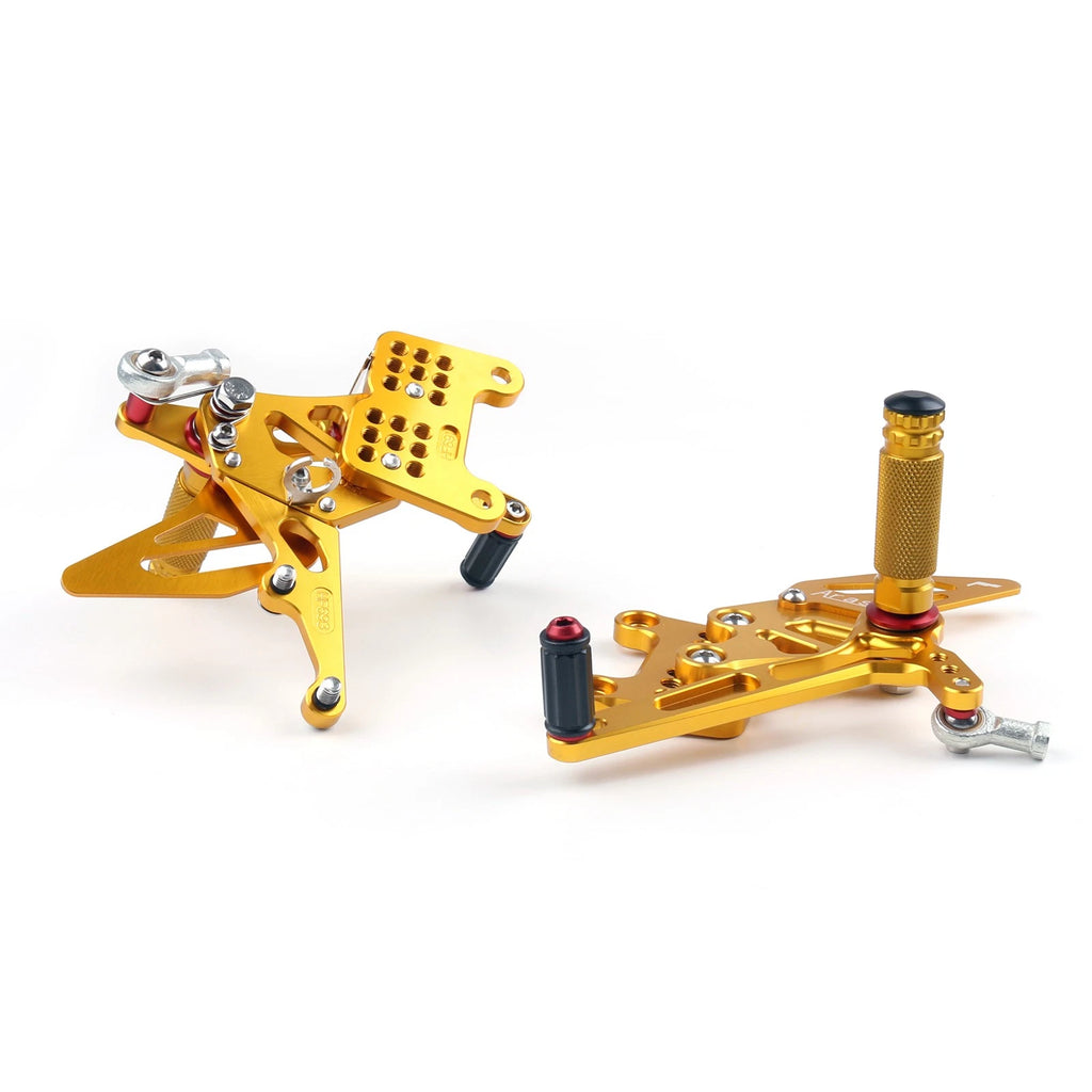 Rearset Rear Set for Speed Triple 1050 (2005–2010, 2012, 2014, 2016, 2018) Gold