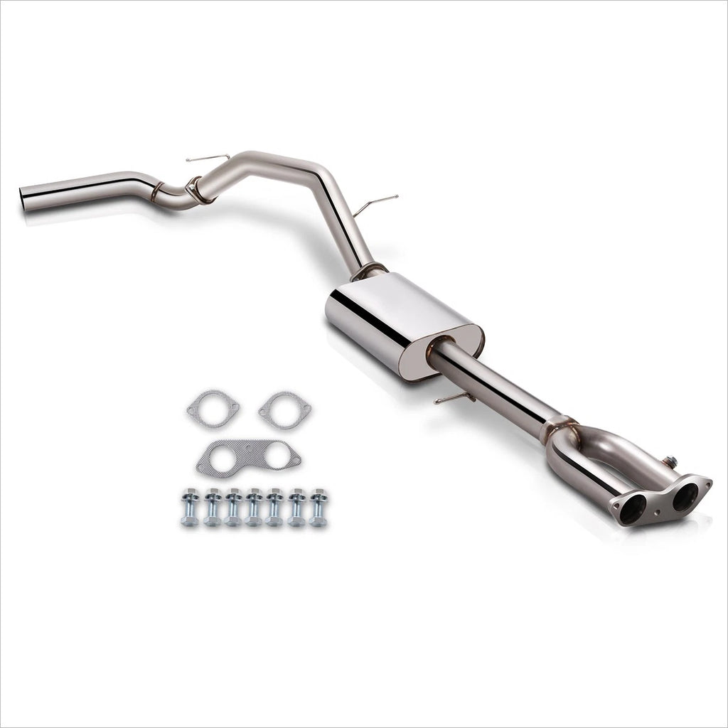 3" OD Round Tip Oval Muffler Exhaust Catback for Chevy Tahoe/GMC Yukon (1996–1999)