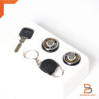 Solex  LH RH Lock Safety Flat Key Cylinder for Nissan Navara (86-97)