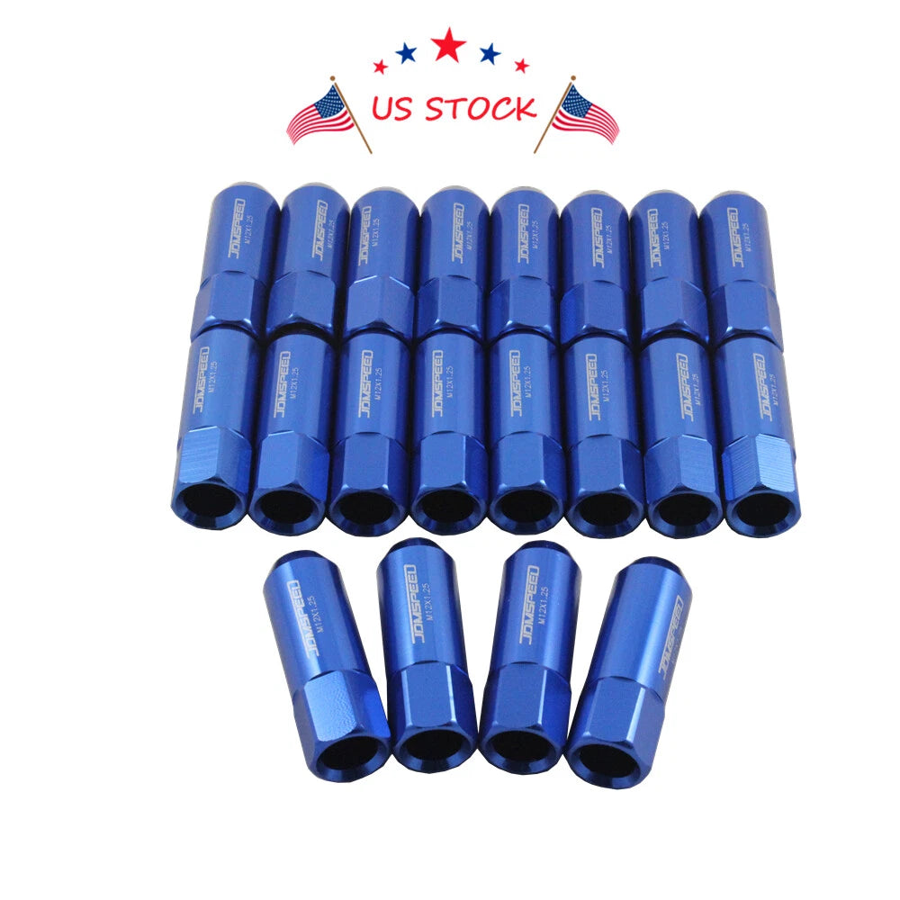 Set of 20 Extended Wheel Rim Lug Nuts for Nissan Suzuki (M12X1.25)