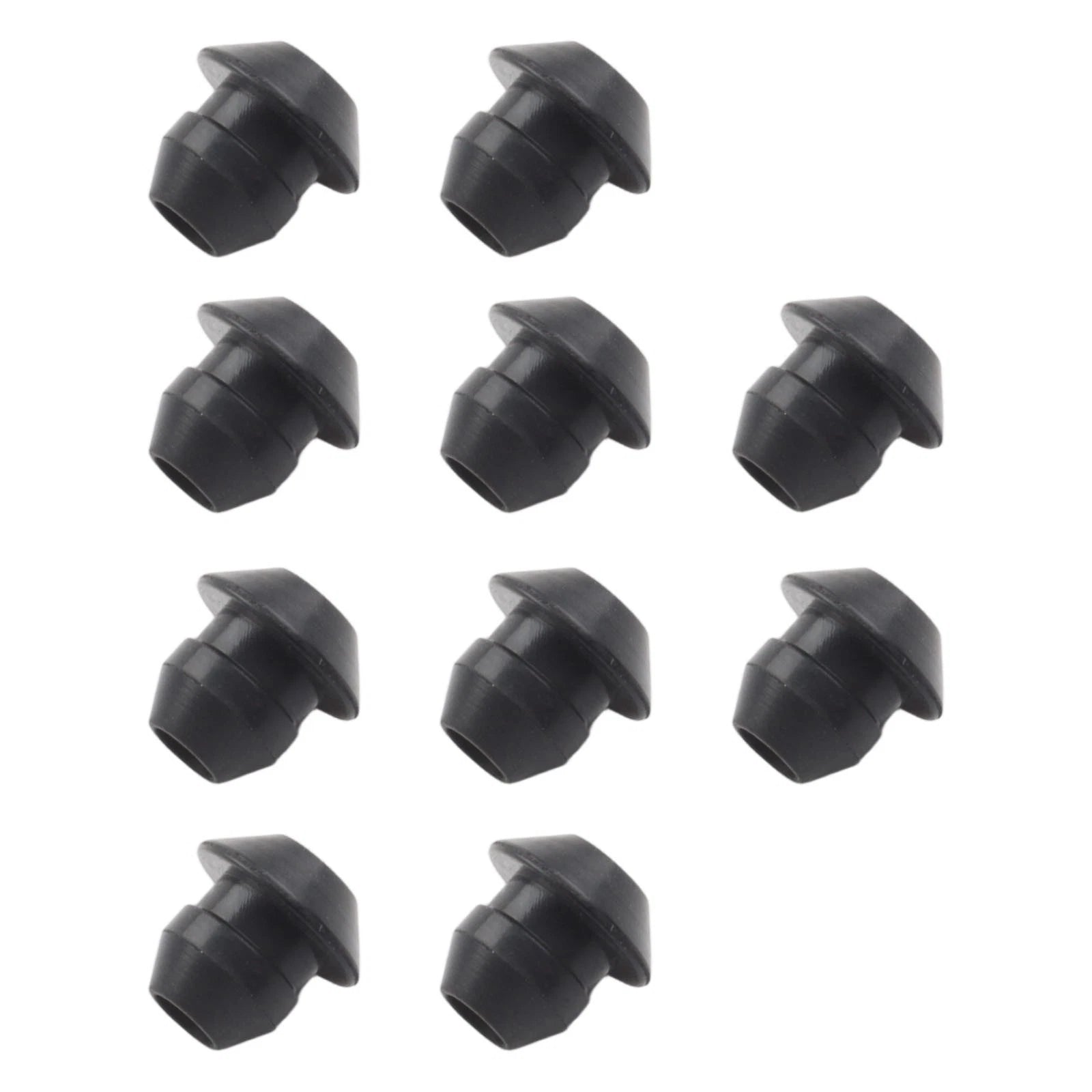 Set of 10 Rubber Fuel Tank Hose Grommets for Gardening Equipment