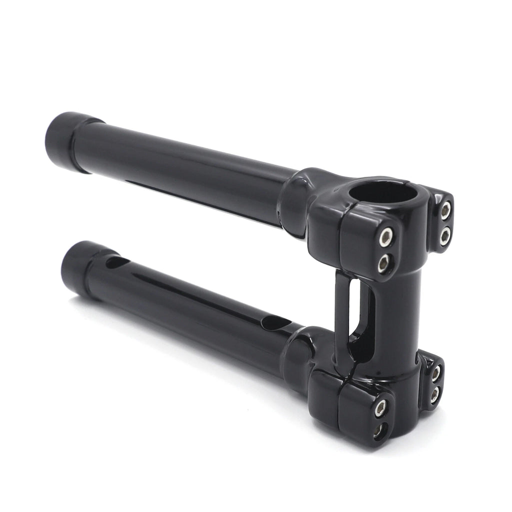 CNC Black 10" Riser Handlebar Top Clamp for Harley Softail Fat Bob (2018–2023)