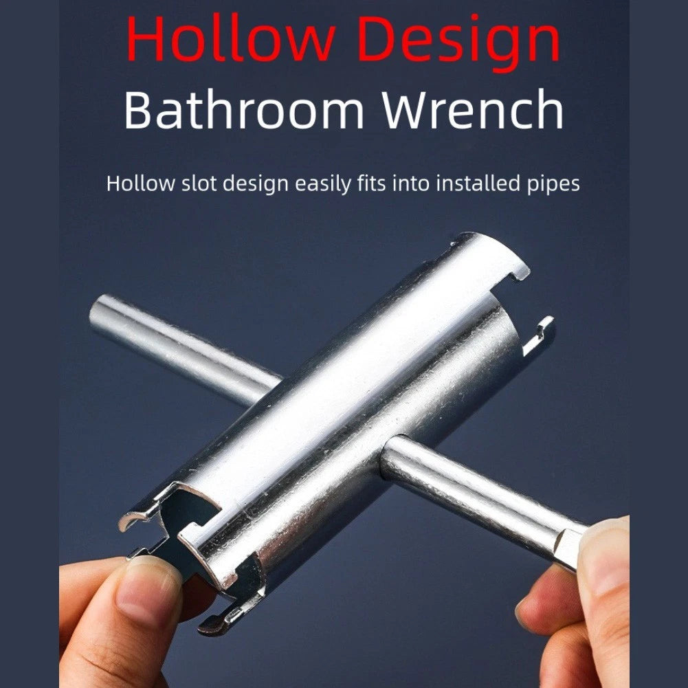 Double Sided Sink Strainer Wrench Tool for Easy Tightening Loosening