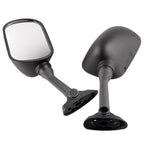 Left Right Rearview Mirrors for Suzuki GSXR 600 750 1000 (2001–2002) Black