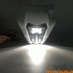 Dirt Bike LED Headlight E8 Lamp for XCF EXC FE TE 530 500 450 350 250 (2004-2023)