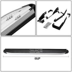 Set of 2 Side Step Bars for Hyundai Tucson (2010–2015) 5.75" Metallic/Black