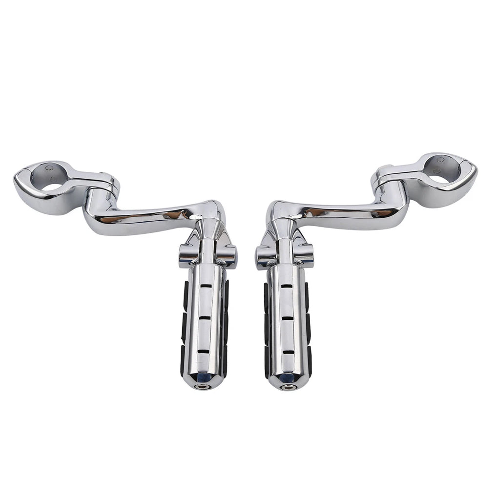 1 1/4" Highway Engine Guard Foot Pegs for Harley Electra Glide