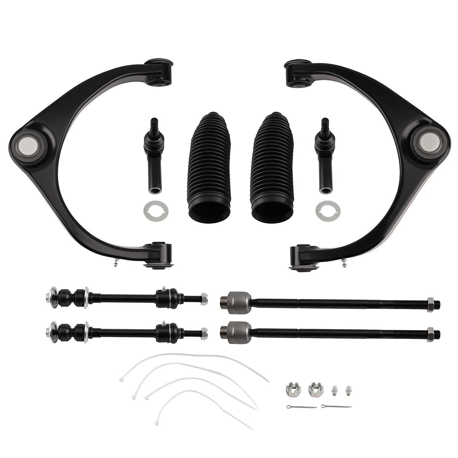 5-Lug Front Upper Control Arm w/Ball Joint & Sway Bar Tie Rods for RAM 1500 (2009–2012)