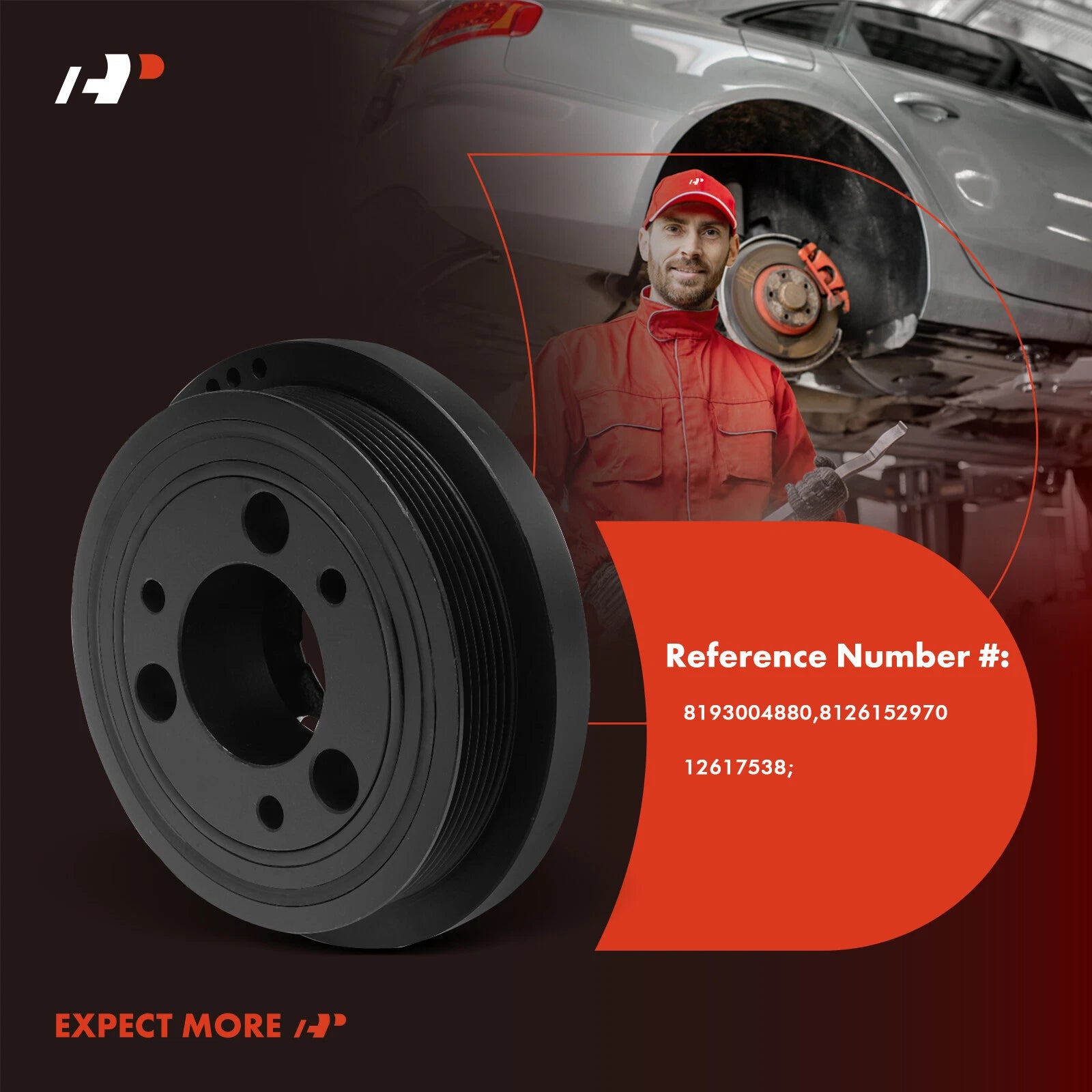 Harmonic Balancer for Jeep Grand Cherokee (2012-2019) Dodge Charger