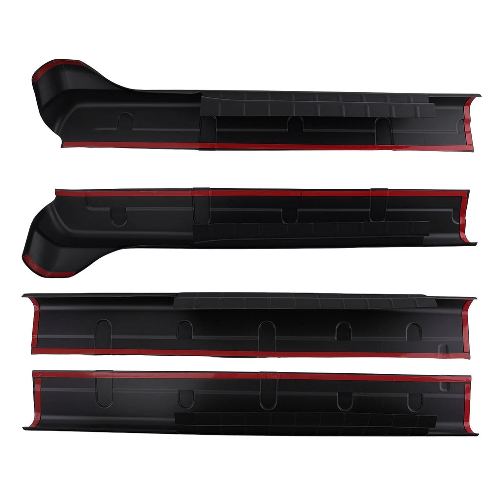 Set of 4 Rocker Panels for GMC Sierra 1500 Crew Cab (2014–2018)