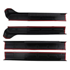 Set of 4 Rocker Panels for GMC Sierra 1500 Crew Cab (2014–2018)