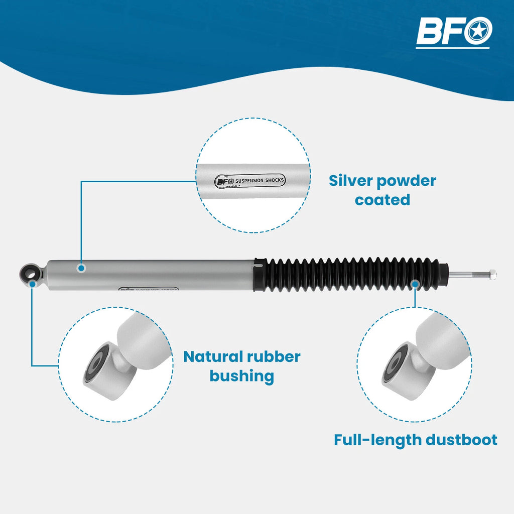 3" Lift Kit with Extended Shocks for Toyota Tacoma 6-LUG (2005–2023)