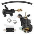 Rear Brake Master Cylinder Assy & Caliper w/Pads for Honda ATC200X (1983–1985)