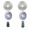 Hella Disc Brake Pad Kit & Rotors for BMW X5 E70 F15, X6 E71 F16 (2007–2019)