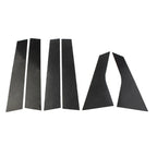 6Pcs Carbon Fiber Look Door Window Trim Covers for Honda Accord (2018-2021)