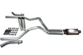 2.5" Dual Exhaust Kit for Ford F-150 (2004–2014) Stainless Steel Tips