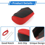 1 Pc Gear Shift Knob Cover for Chevrolet Cruze (2011–2015) Red Black
