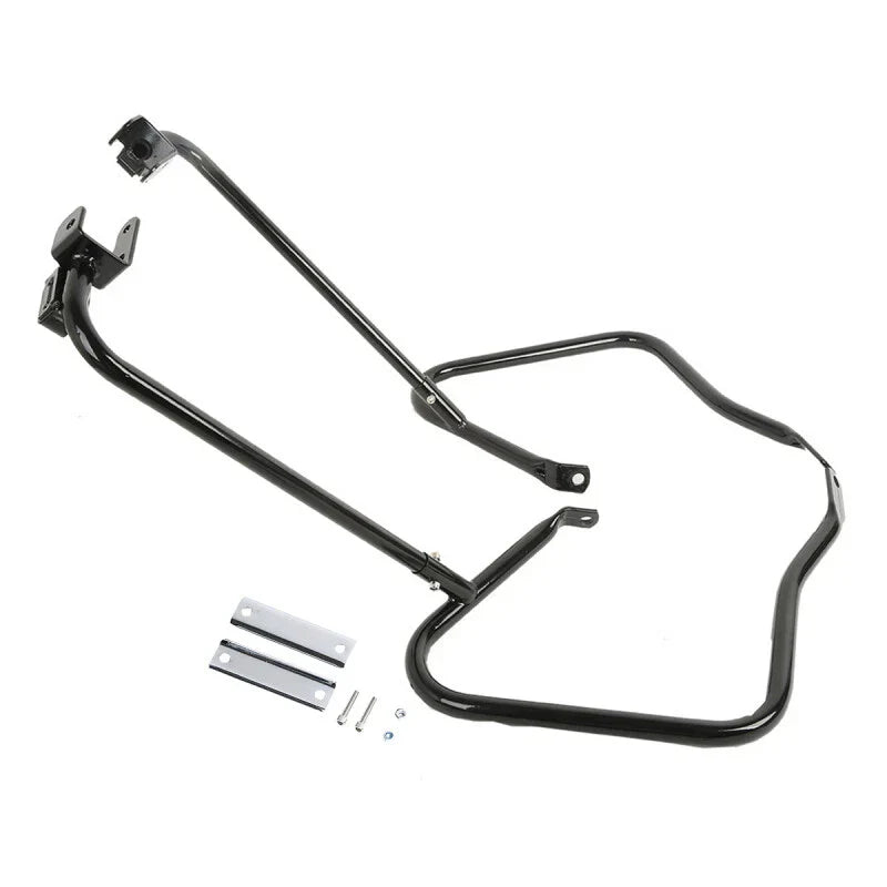 Saddlebag Bracket Crash Bars for Harley Touring FLHR FLHX FLTR (2014-2024)
