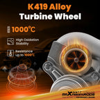 Billet Left Turbocharger for BMW 335i 335xi 135i N54B30 (2008–2011)