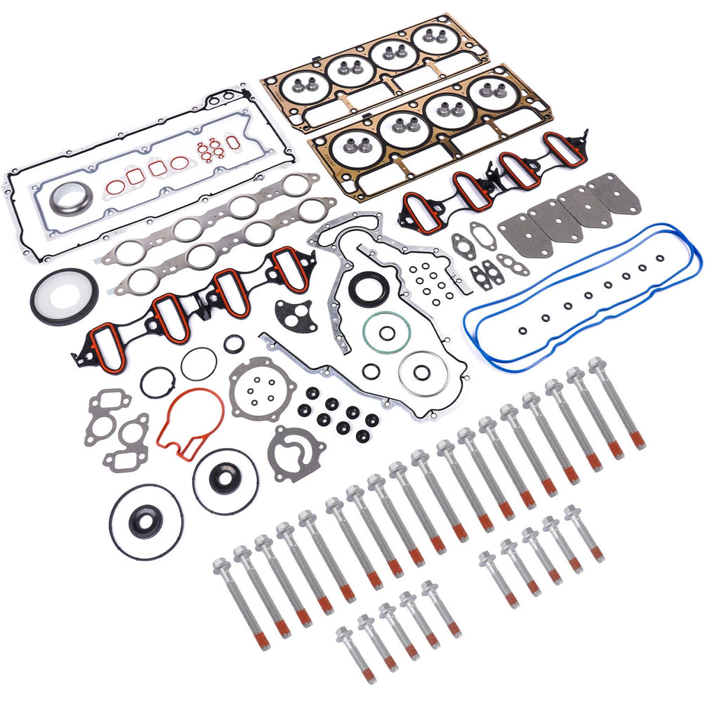 5.3 Full Cylinder Head Gasket Set with Bolts for Buick Chevy Silverado GMC Sierra (2007–2014)