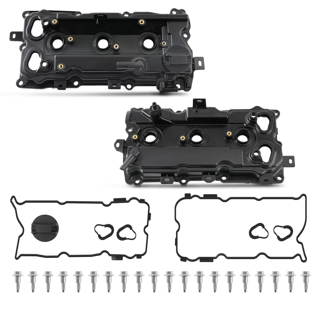2X Engine Valve Covers Set for Nissan Maxima (2009–2020) Murano 3.5L (2015–2020)