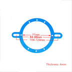 Mid-mounted Speaker Gasket for Universal Car Audio 3/4 Inch
