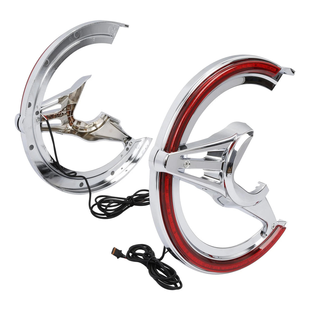 Brake Rotor Covers with LED Ring for Honda Goldwing 1800 GL1800 (2018–2025)