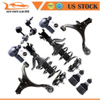 Set of 2 Front Complete Struts Assemblies for Honda Civic (2003–2005)